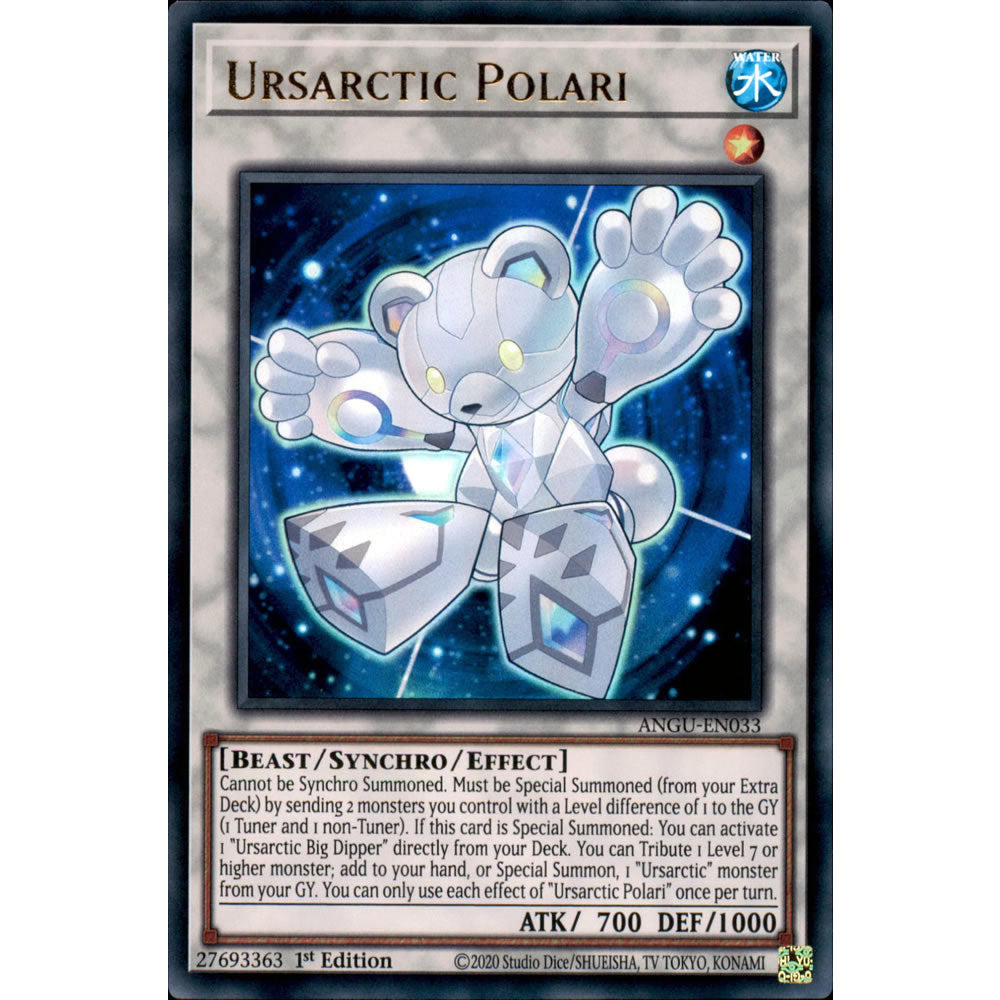 Ursarctic Polari ANGU-EN033 Yu-Gi-Oh! Card from the Ancient Guardians Set