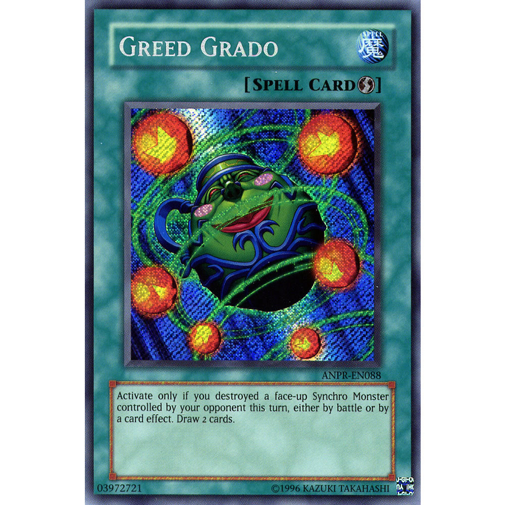 Greed Grado ANPR-EN088 Yu-Gi-Oh! Card from the Ancient Prophecy Set