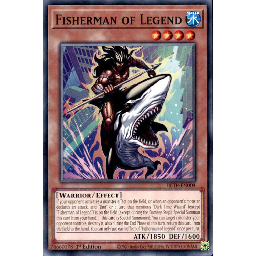 Fisherman of Legend BETB-EN004 Yu-Gi-Oh! Card from the Beyond the Brave Set
