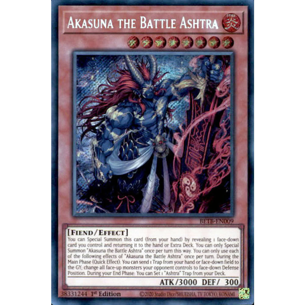Akasuna the Battle Ashtra BETB-EN009 Yu-Gi-Oh! Card from the Beyond the Brave Set