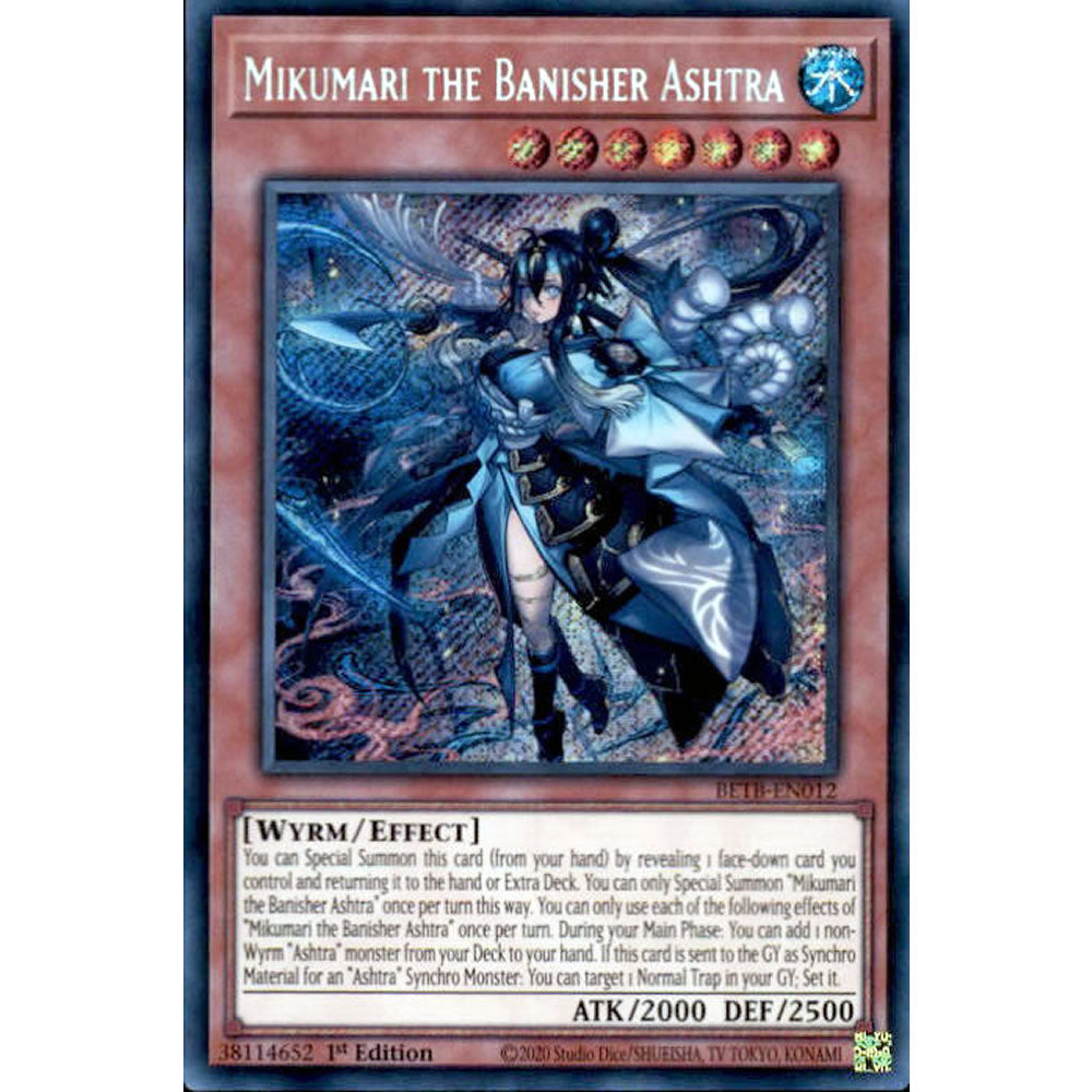Mikumari the Banisher Ashtra BETB-EN012 Yu-Gi-Oh! Card from the Beyond the Brave Set