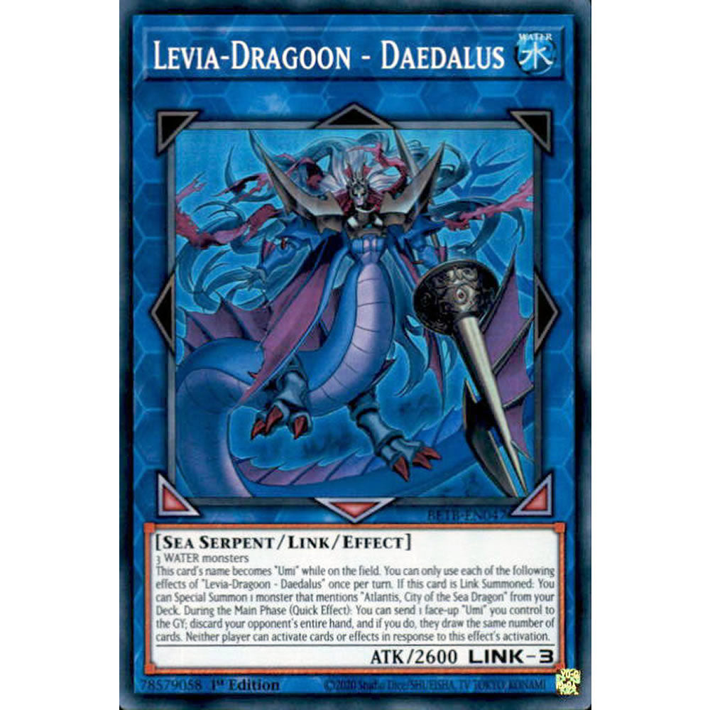 Levia-Dragoon - Daedalus BETB-EN047 Yu-Gi-Oh! Card from the Beyond the Brave Set