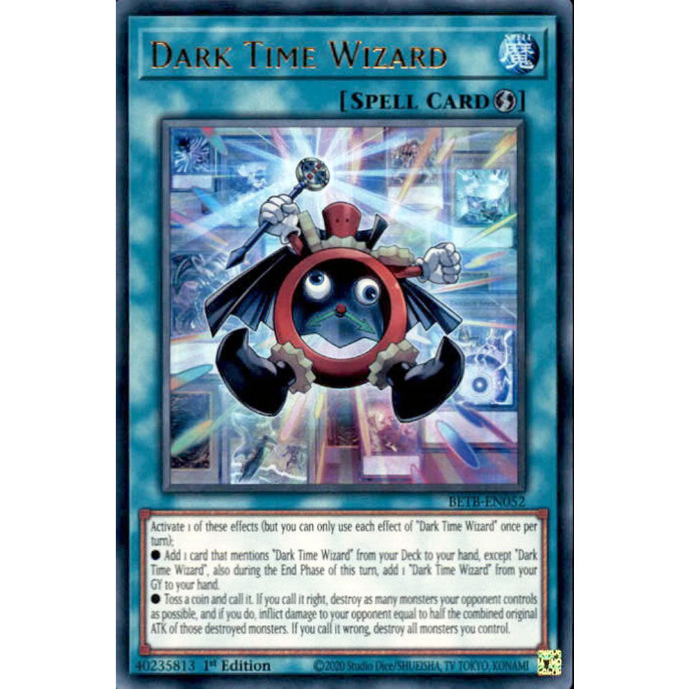 Dark Time Wizard BETB-EN052 Yu-Gi-Oh! Card from the Beyond the Brave Set