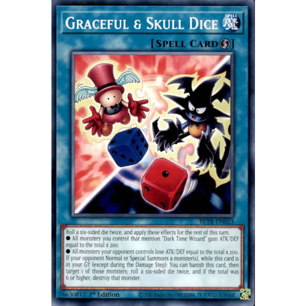 Graceful & Skull Dice BETB-EN053 Yu-Gi-Oh! Card from the Beyond the Brave Set