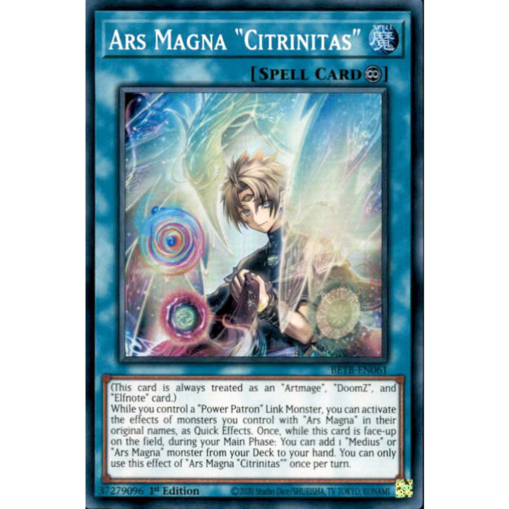 Ars Magna Citrinitas BETB-EN061 Yu-Gi-Oh! Card from the Beyond the Brave Set