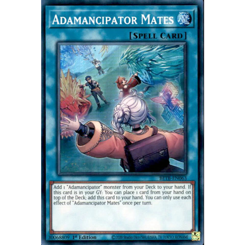Adamancipator Mates BETB-EN063 Yu-Gi-Oh! Card from the Beyond the Brave Set