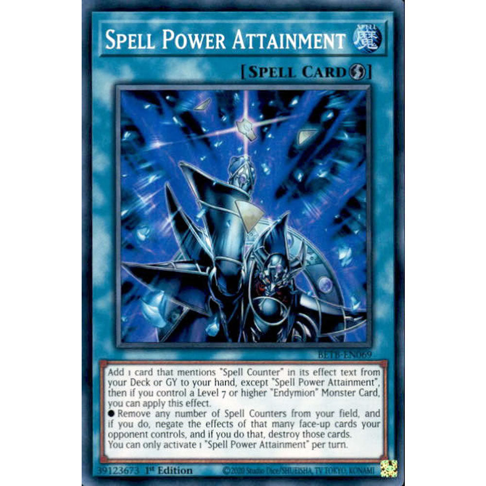 Spell Power Attainment BETB-EN069 Yu-Gi-Oh! Card from the Beyond the Brave Set