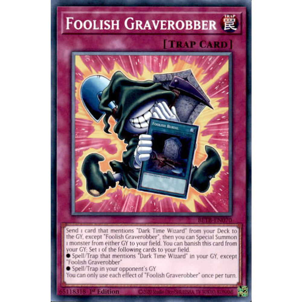 Foolish Graverobber BETB-EN070 Yu-Gi-Oh! Card from the Beyond the Brave Set