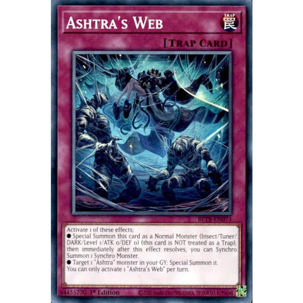 Ashtra's Web BETB-EN073 Yu-Gi-Oh! Card from the Beyond the Brave Set