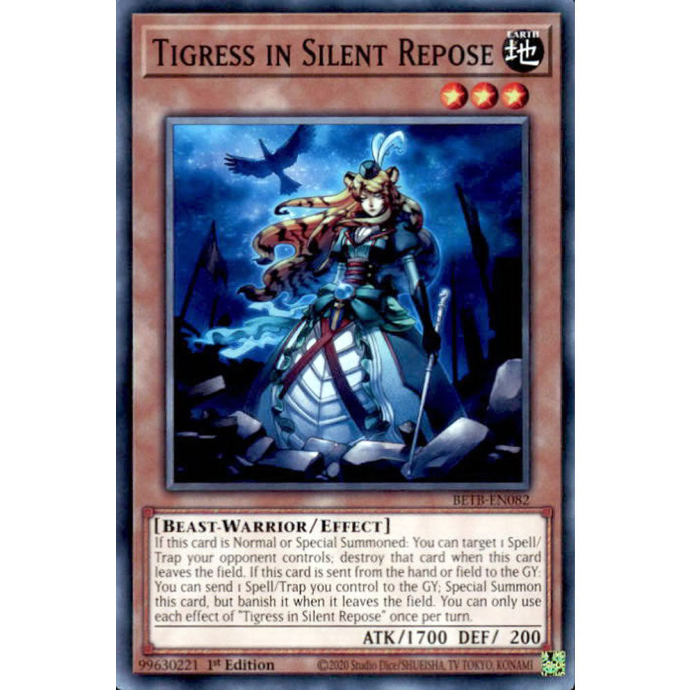 Tigress in Silent Repose BETB-EN082 Yu-Gi-Oh! Card from the Beyond the Brave Set