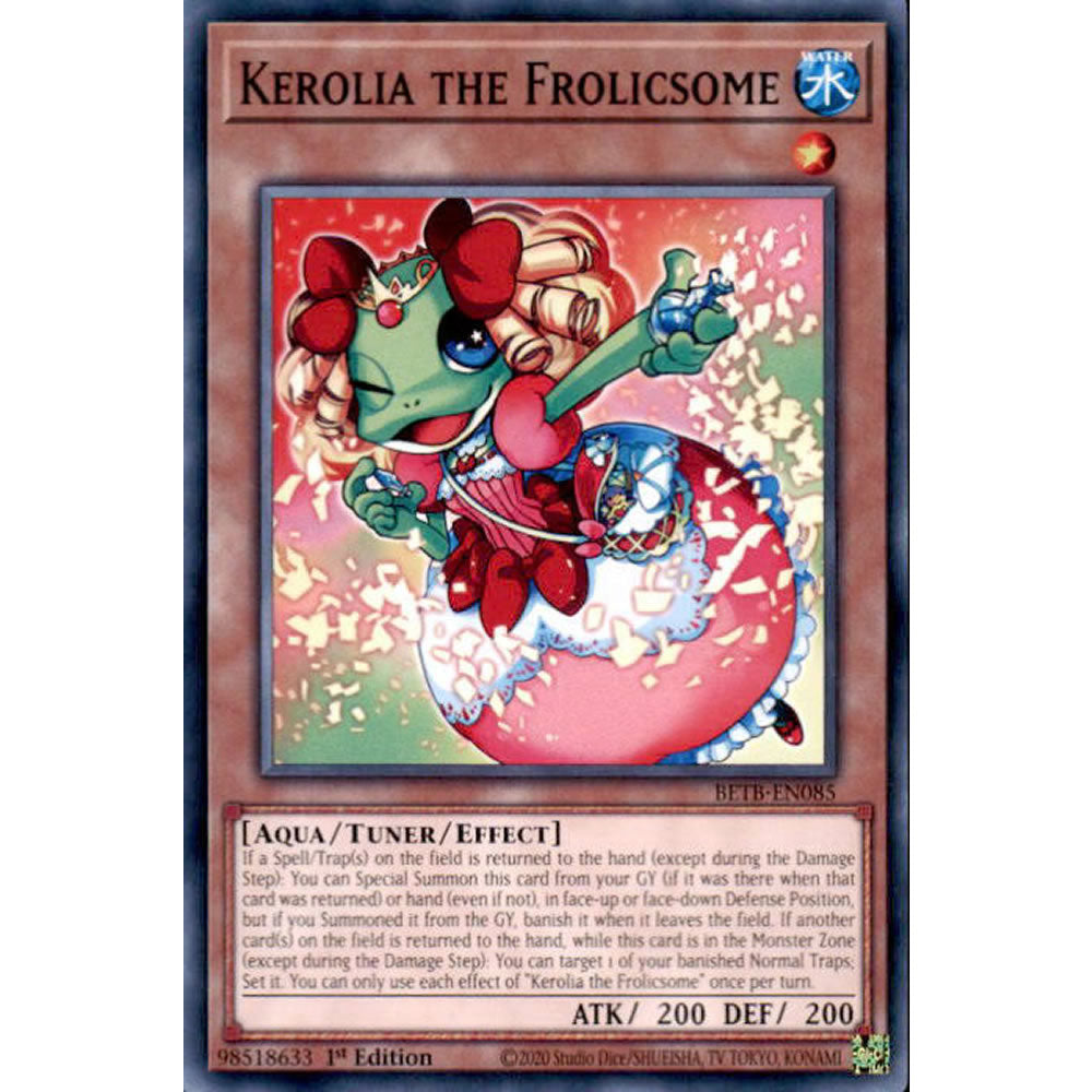 Kerolia the Frolicsome BETB-EN085 Yu-Gi-Oh! Card from the Beyond the Brave Set