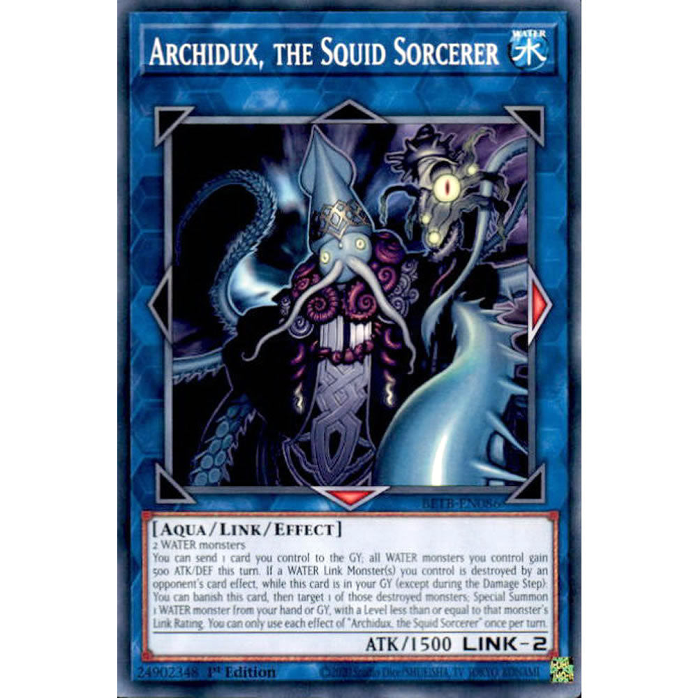 Archidux, the Squid Sorcerer BETB-EN086 Yu-Gi-Oh! Card from the Beyond the Brave Set