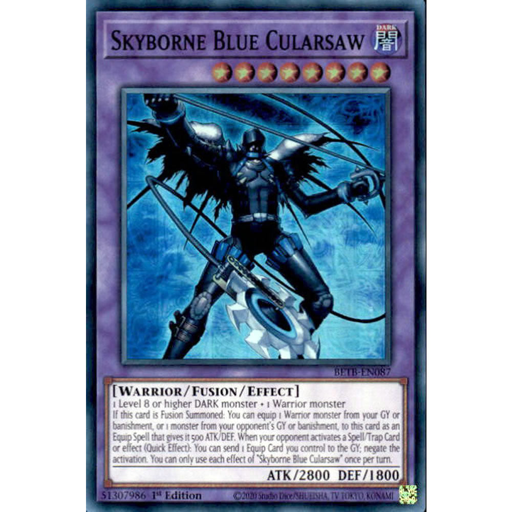 Skyborne Blue Cularsaw BETB-EN087 Yu-Gi-Oh! Card from the Beyond the Brave Set