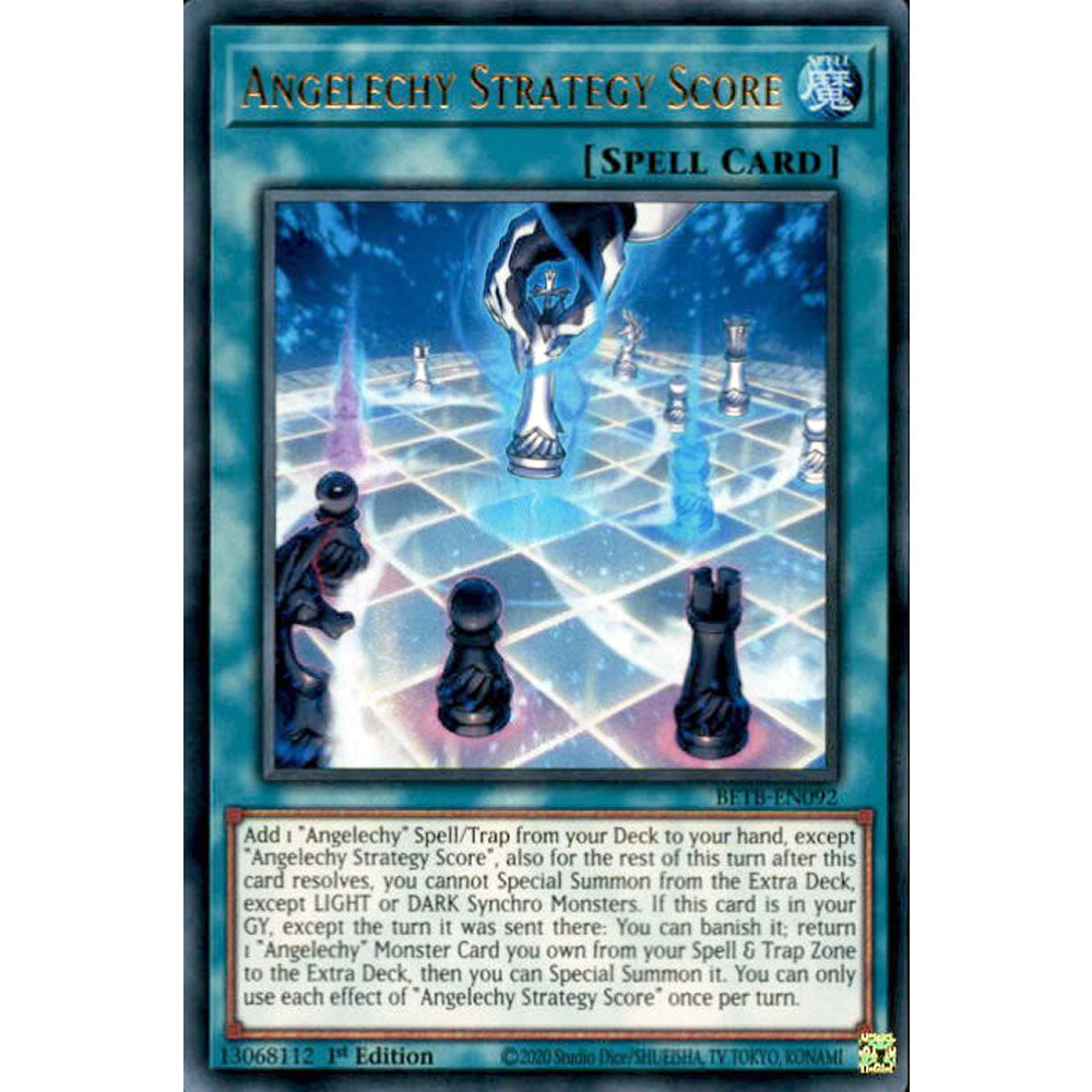 Angelechy Strategy Score BETB-EN092 Yu-Gi-Oh! Card from the Beyond the Brave Set