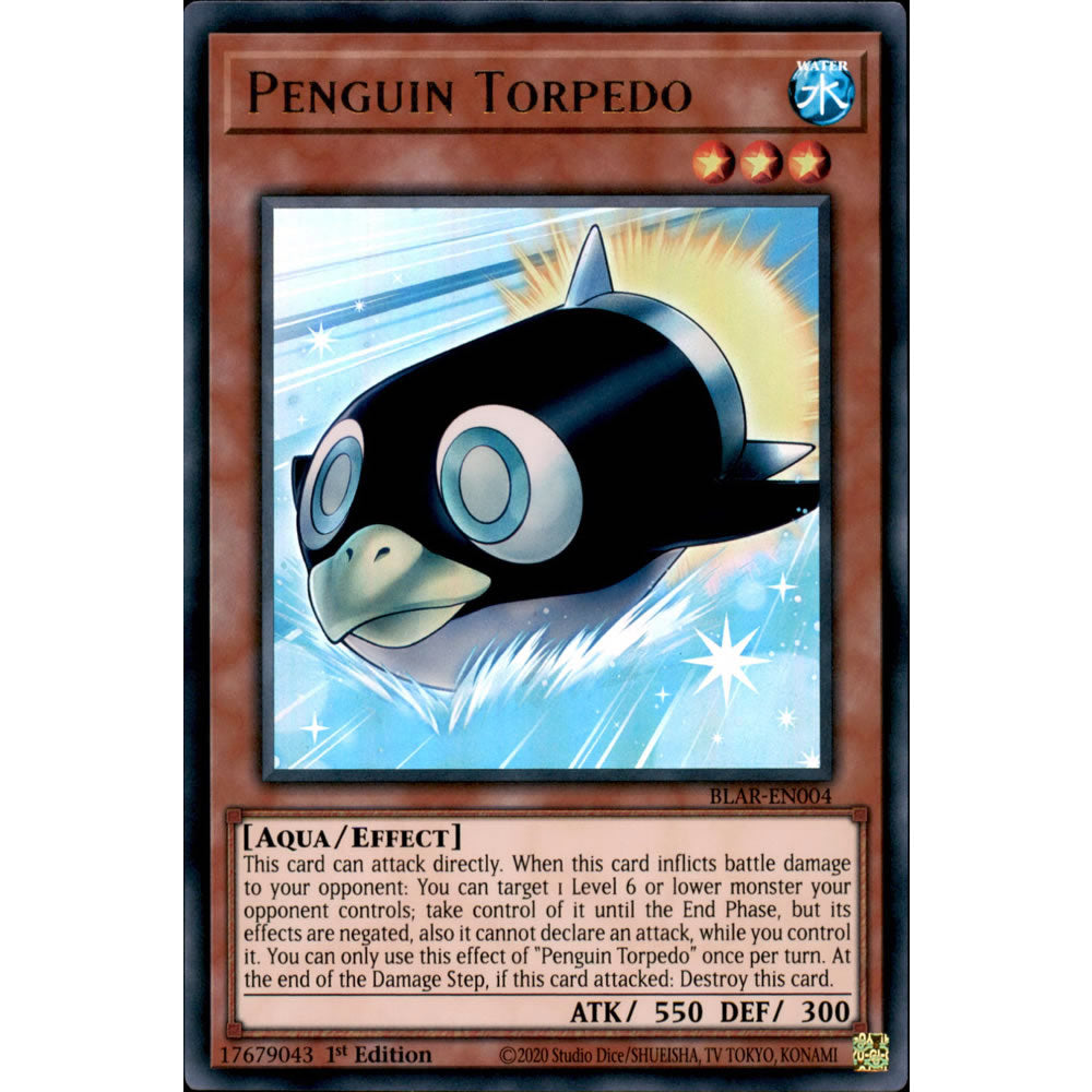 Penguin Torpedo BLAR-EN004 Yu-Gi-Oh! Card from the Battles of Legend: Armageddon Set