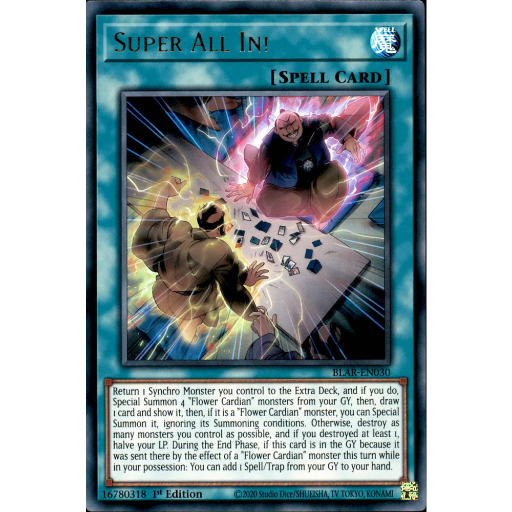 Super All In! BLAR-EN030 Yu-Gi-Oh! Card from the Battles of Legend: Armageddon Set