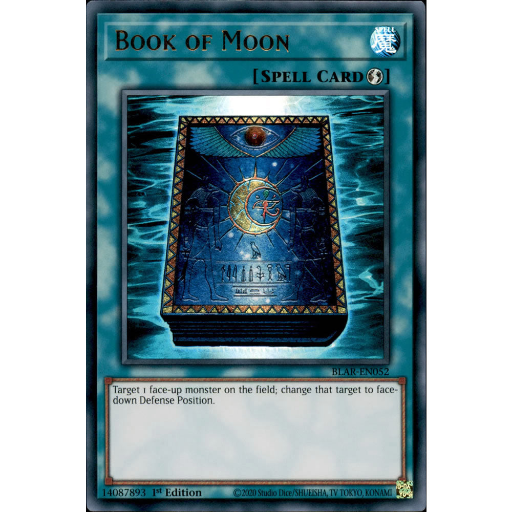 Book of Moon BLAR-EN052 Yu-Gi-Oh! Card from the Battles of Legend: Armageddon Set