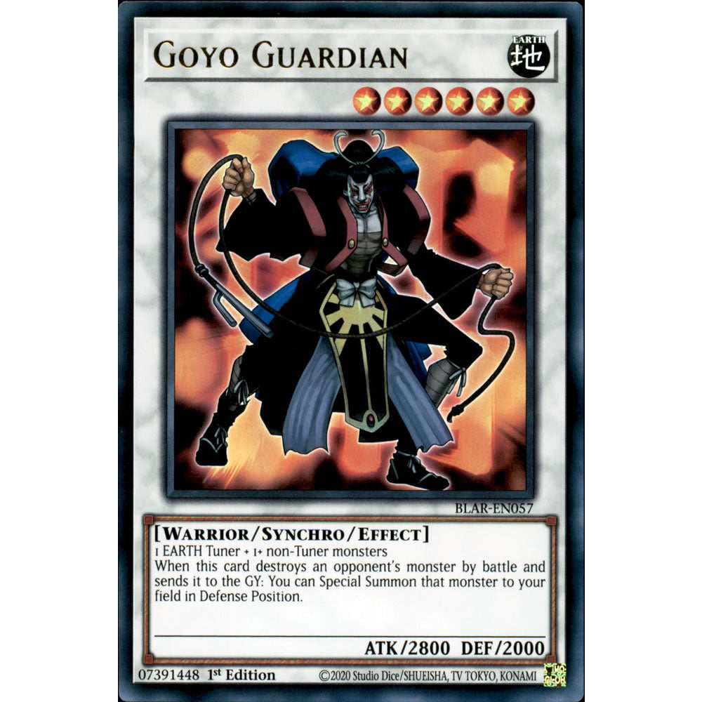 Goyo Guardian BLAR-EN057 Yu-Gi-Oh! Card from the Battles of Legend: Armageddon Set