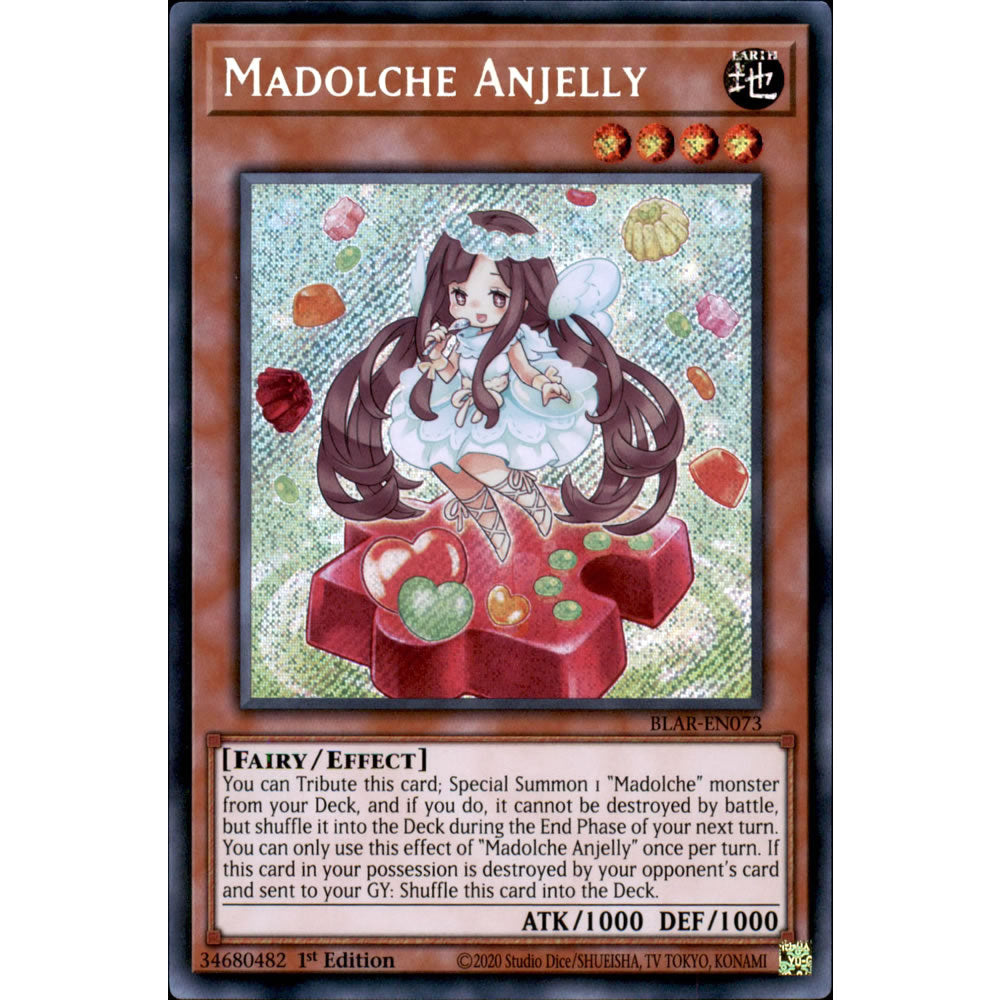 Madolche Anjelly BLAR-EN073 Yu-Gi-Oh! Card from the Battles of Legend: Armageddon Set