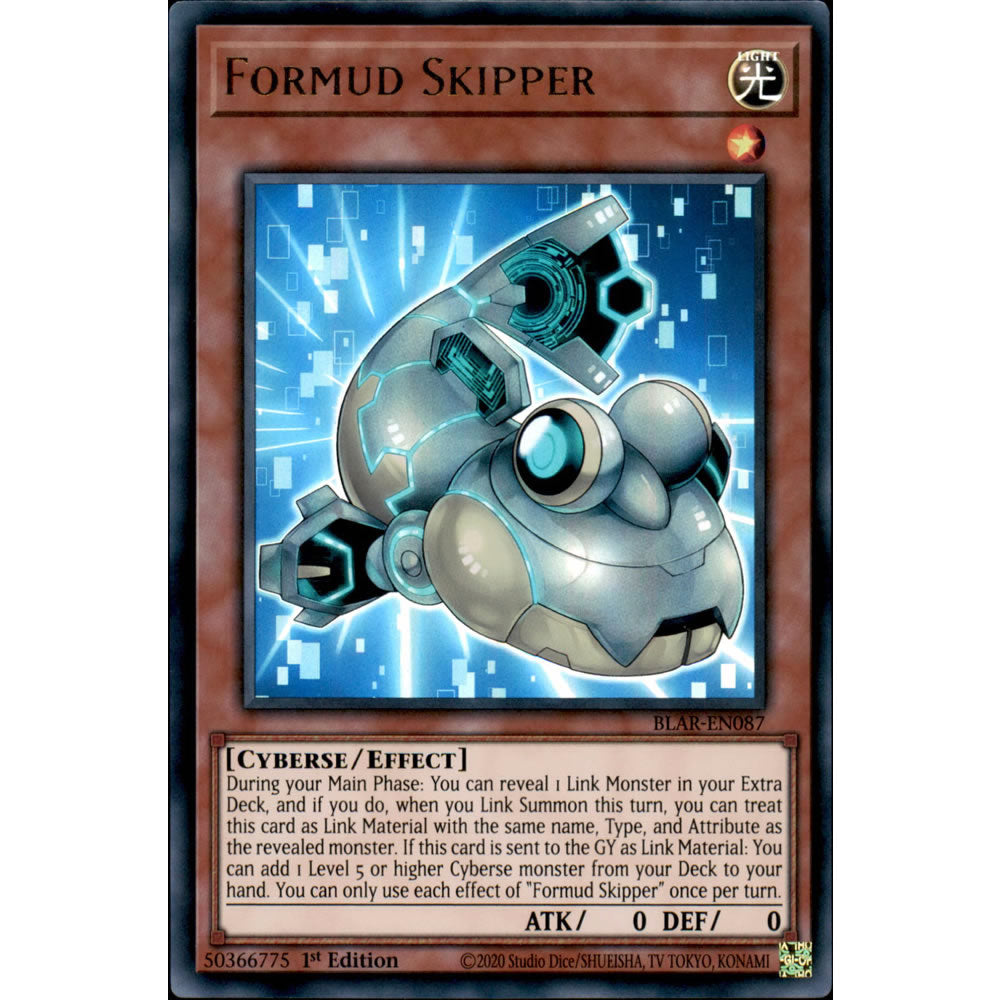 Formud Skipper BLAR-EN087 Yu-Gi-Oh! Card from the Battles of Legend: Armageddon Set