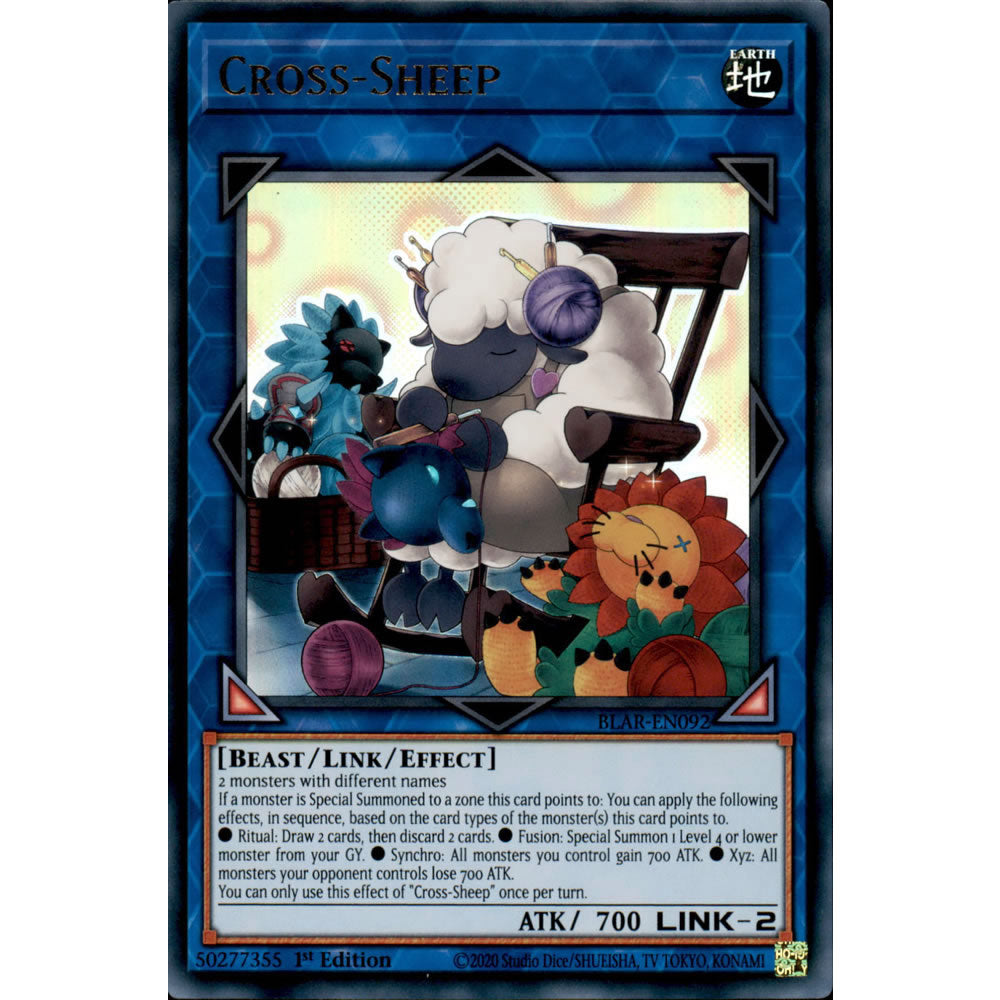 Cross-Sheep BLAR-EN092 Yu-Gi-Oh! Card from the Battles of Legend: Armageddon Set