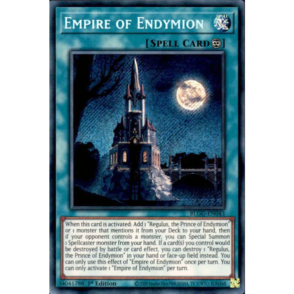 Empire of Endymion BLGG-EN043 Yu-Gi-Oh! Card from the Battles of Legend: Glorious Gallery Set