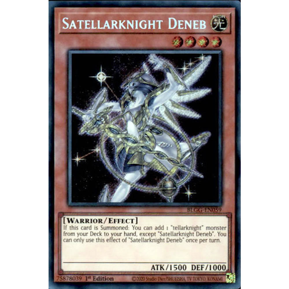 Satellarknight Deneb BLGG-EN059 Yu-Gi-Oh! Card from the Battles of Legend: Glorious Gallery Set