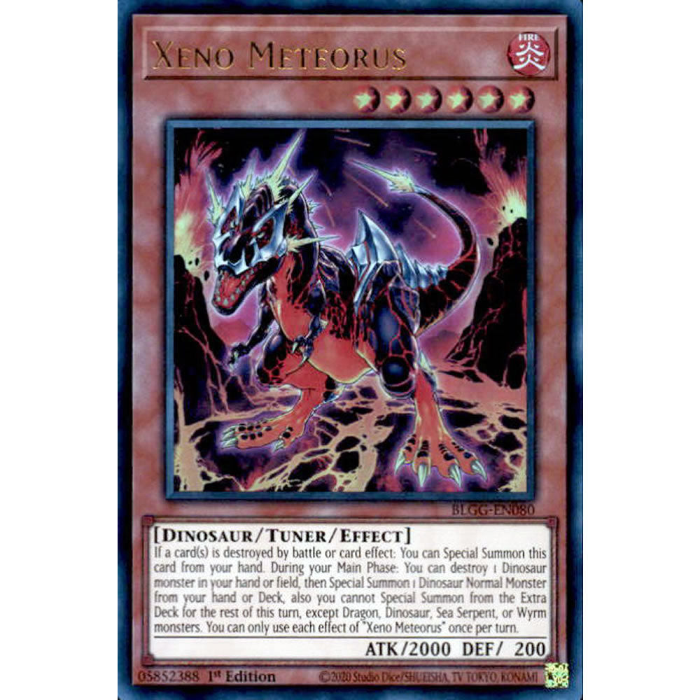 Xeno Meteorus BLGG-EN080 Yu-Gi-Oh! Card from the Battles of Legend: Glorious Gallery Set