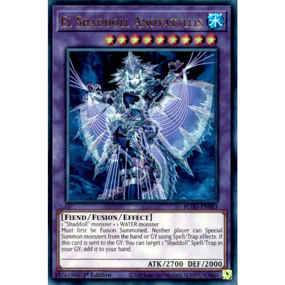 El Shaddoll Anoyatyllis BLGG-EN083 Yu-Gi-Oh! Card from the Battles of Legend: Glorious Gallery Set