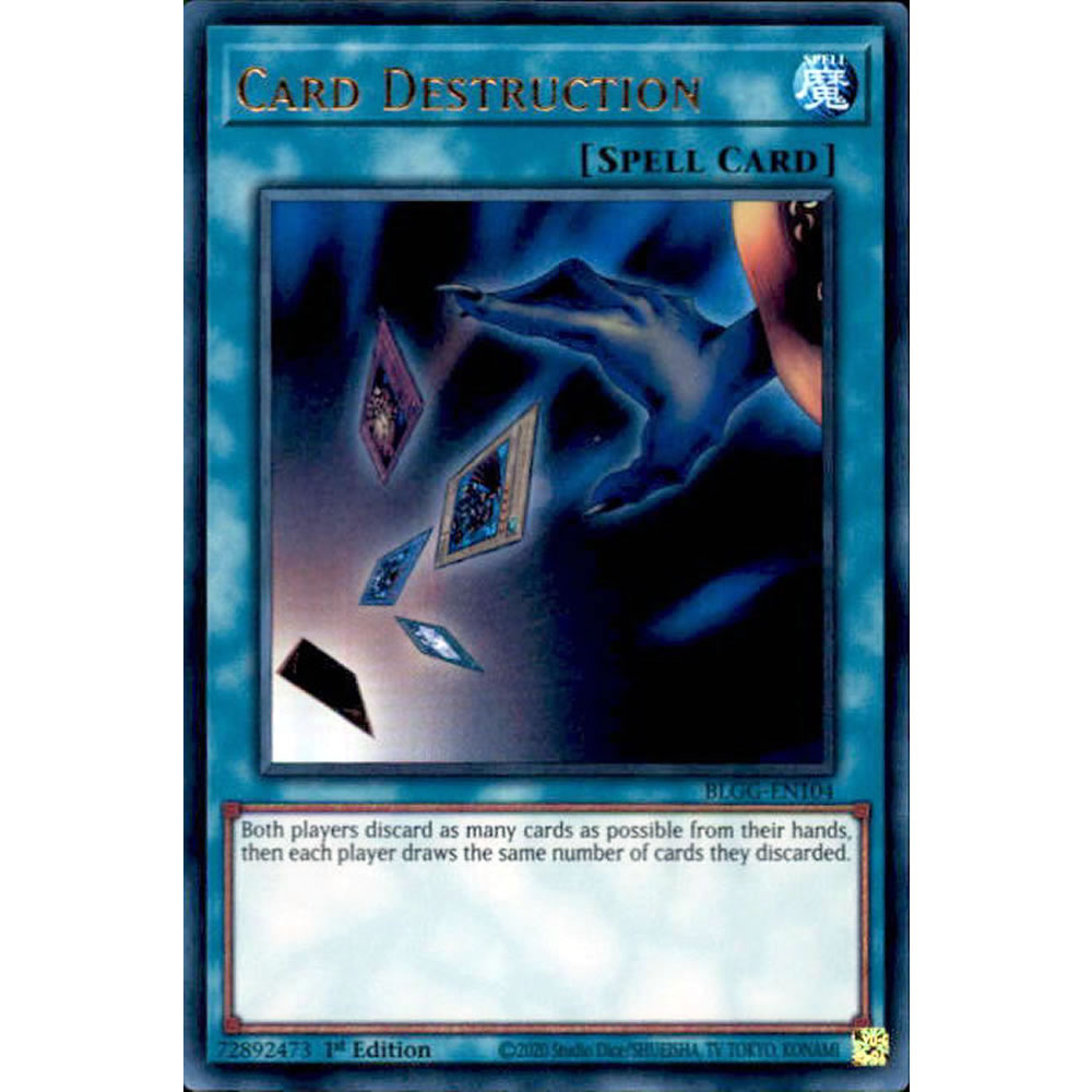 Card Destruction BLGG-EN104 Yu-Gi-Oh! Card from the Battles of Legend: Glorious Gallery Set