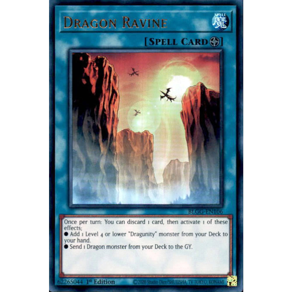 Dragon Ravine BLGG-EN106 Yu-Gi-Oh! Card from the Battles of Legend: Glorious Gallery Set