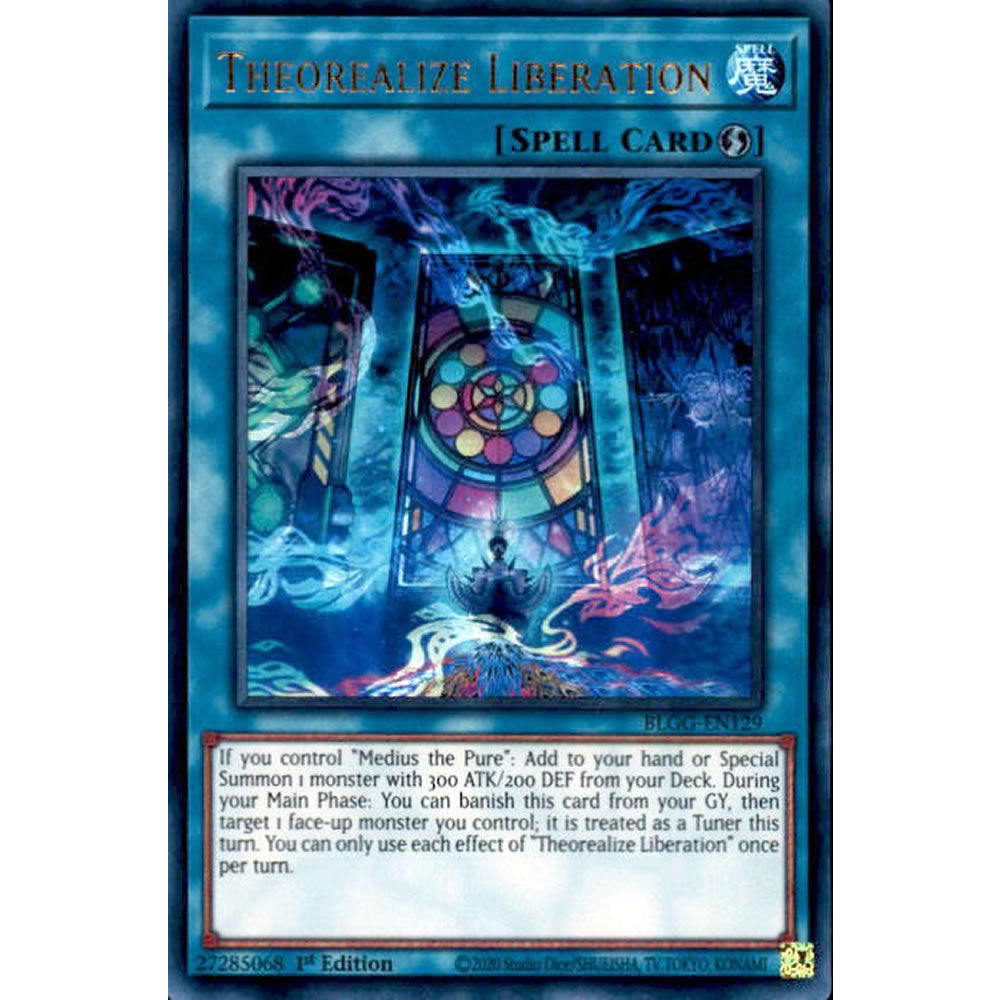 Theorealize Liberation BLGG-EN129 Yu-Gi-Oh! Card from the Battles of Legend: Glorious Gallery Set
