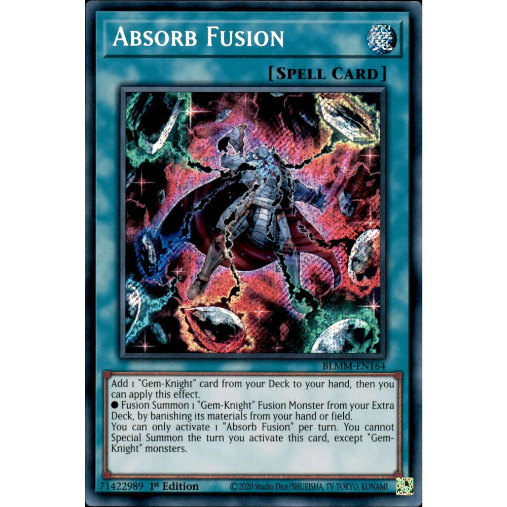 Absorb Fusion BLMM-EN164 Yu-Gi-Oh! Card from the Battles of Legend: Monster Mayhem Set