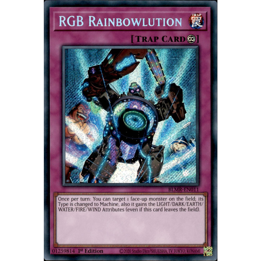 RGB Rainbowlution BLMR-EN011 Yu-Gi-Oh! Card from the Battles of Legend: Monstrous Revenge Set