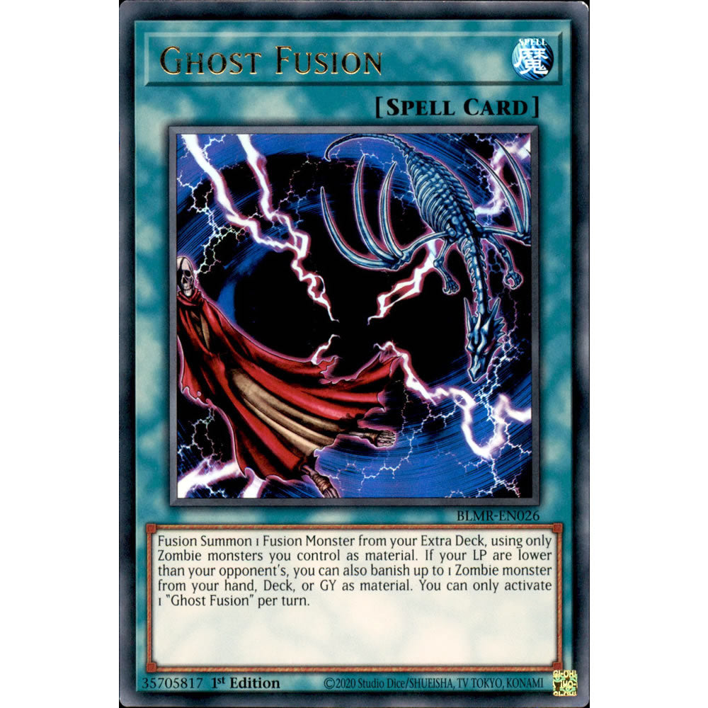 Ghost Fusion BLMR-EN026 Yu-Gi-Oh! Card from the Battles of Legend: Monstrous Revenge Set