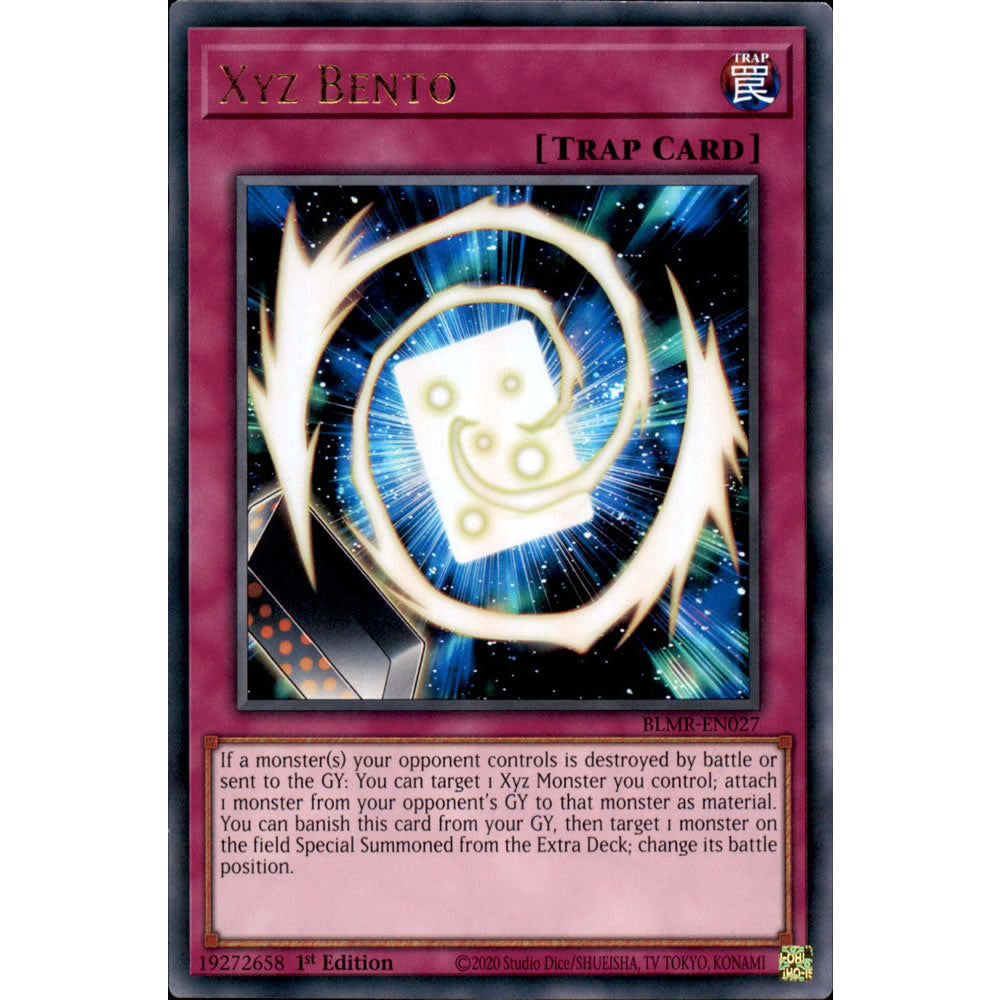 Xyz Bento BLMR-EN027 Yu-Gi-Oh! Card from the Battles of Legend: Monstrous Revenge Set