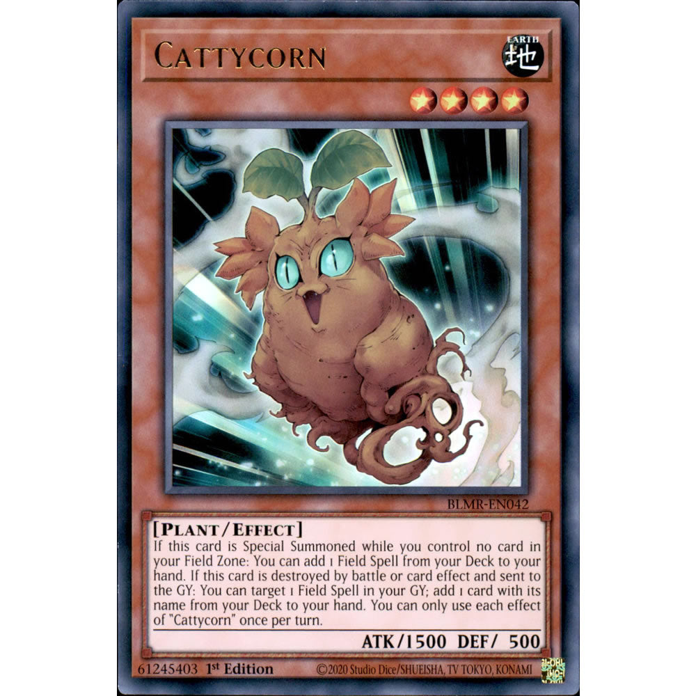 Cattycorn BLMR-EN042 Yu-Gi-Oh! Card from the Battles of Legend: Monstrous Revenge Set