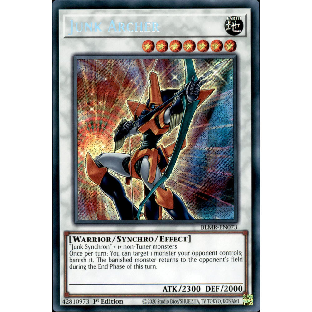 Junk Archer BLMR-EN073 Yu-Gi-Oh! Card from the Battles of Legend: Monstrous Revenge Set