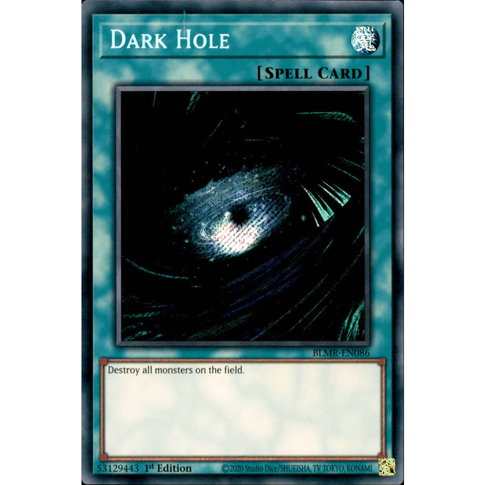 Dark Hole BLMR-EN086 Yu-Gi-Oh! Card from the Battles of Legend: Monstrous Revenge Set