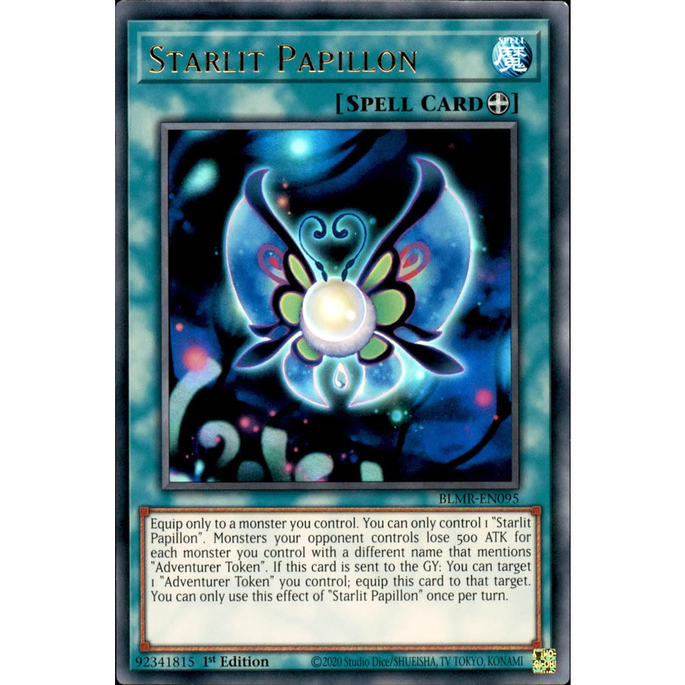 Starlit Papillon BLMR-EN095 Yu-Gi-Oh! Card from the Battles of Legend: Monstrous Revenge Set