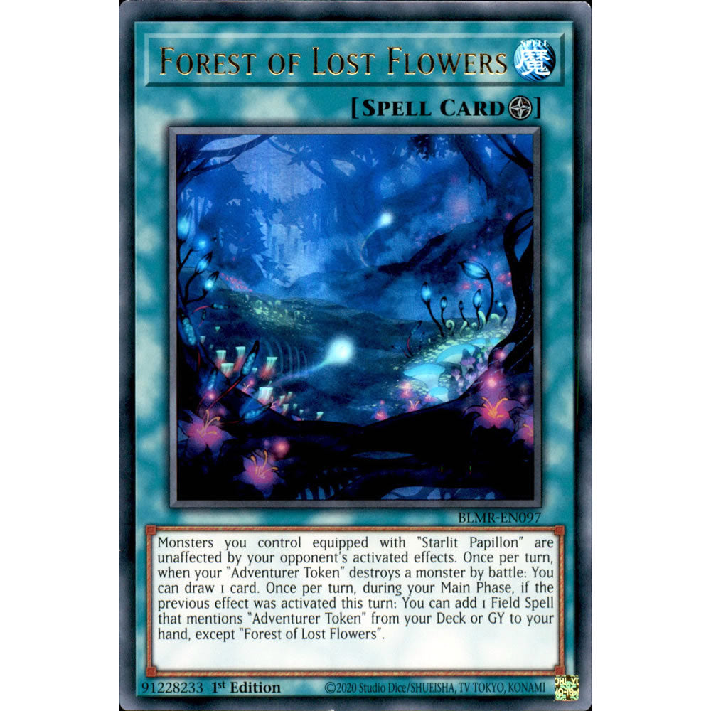 Forest of Lost Flowers BLMR-EN097 Yu-Gi-Oh! Card from the Battles of Legend: Monstrous Revenge Set