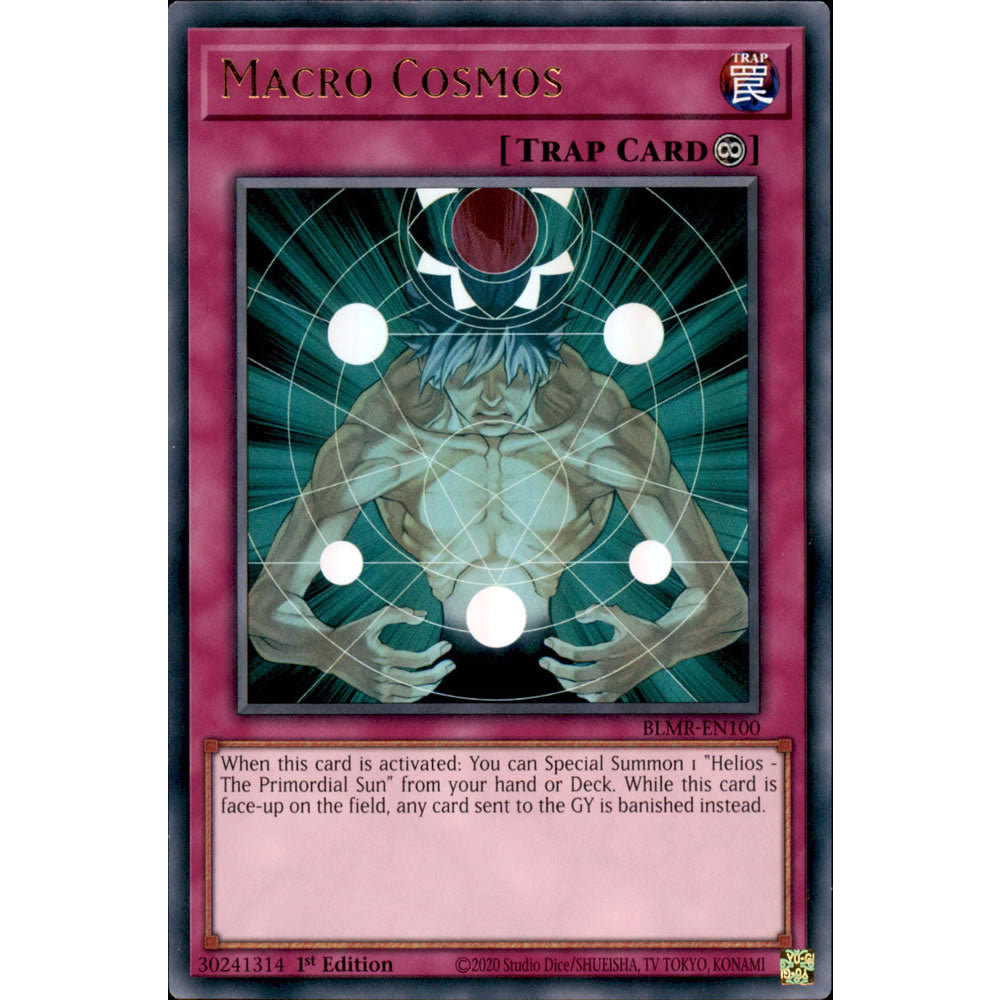 Macro Cosmos BLMR-EN100 Yu-Gi-Oh! Card from the Battles of Legend: Monstrous Revenge Set