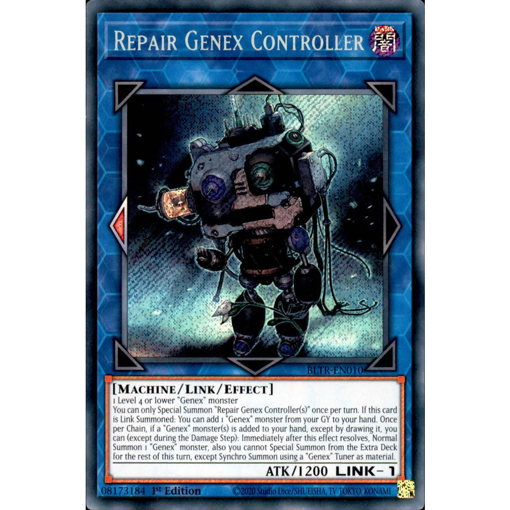 Repair Genex Controller BLTR-EN010 Yu-Gi-Oh! Card Repair Genex Controller BLTR-EN010 Yu-Gi-Oh! Card