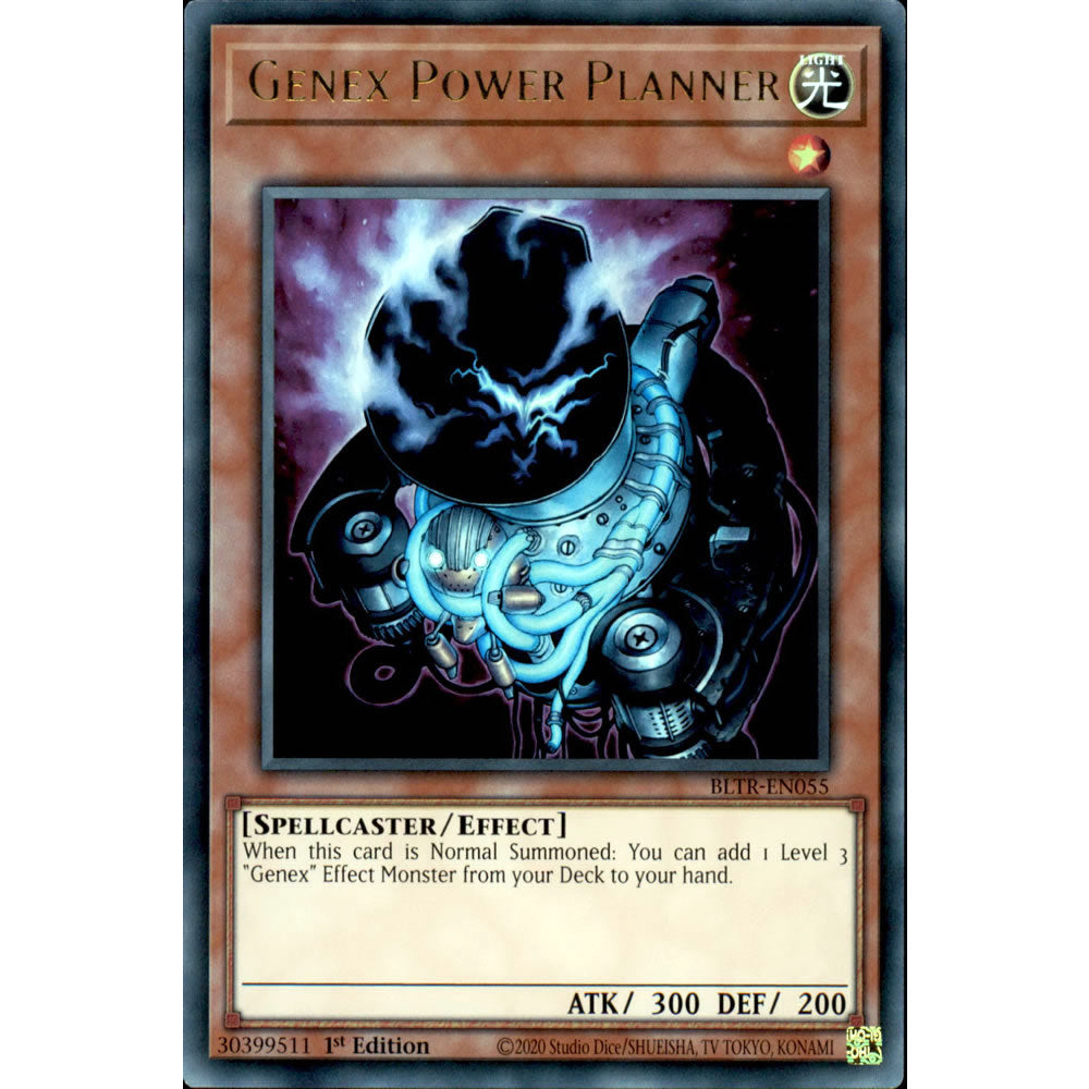 Genex Power Planner BLTR-EN055 Yu-Gi-Oh! Card