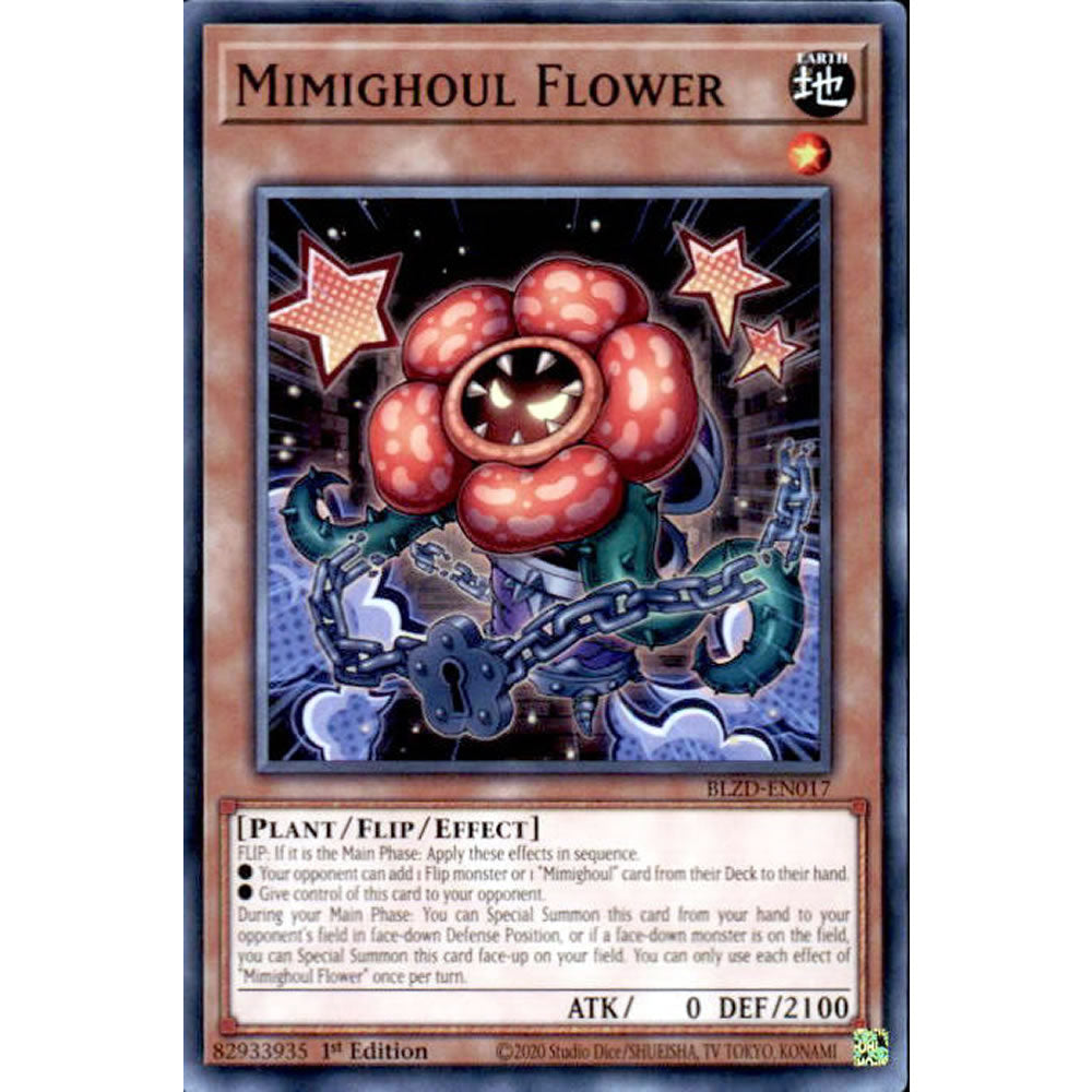 Mimighoul Flower BLZD-EN017 Yu-Gi-Oh! Card