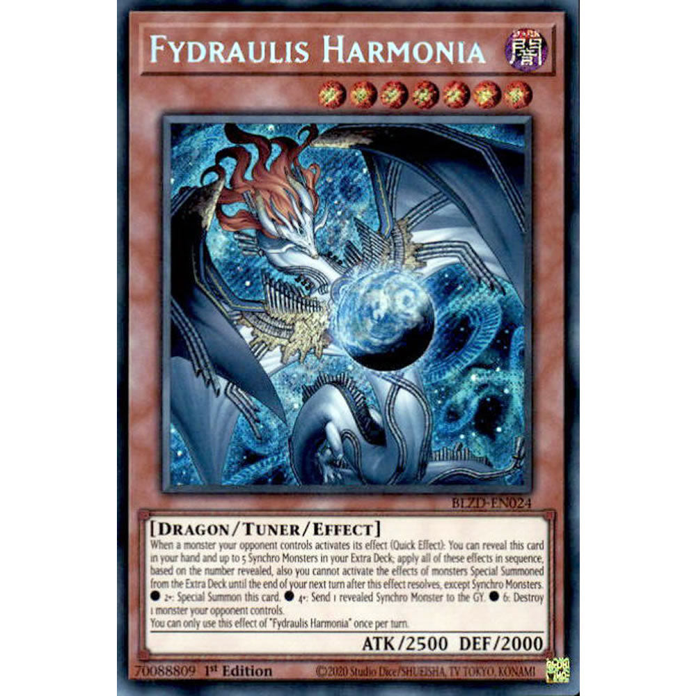 Fydraulis Harmonia BLZD-EN024 Yu-Gi-Oh! Card from the Blazing Dominion Set
