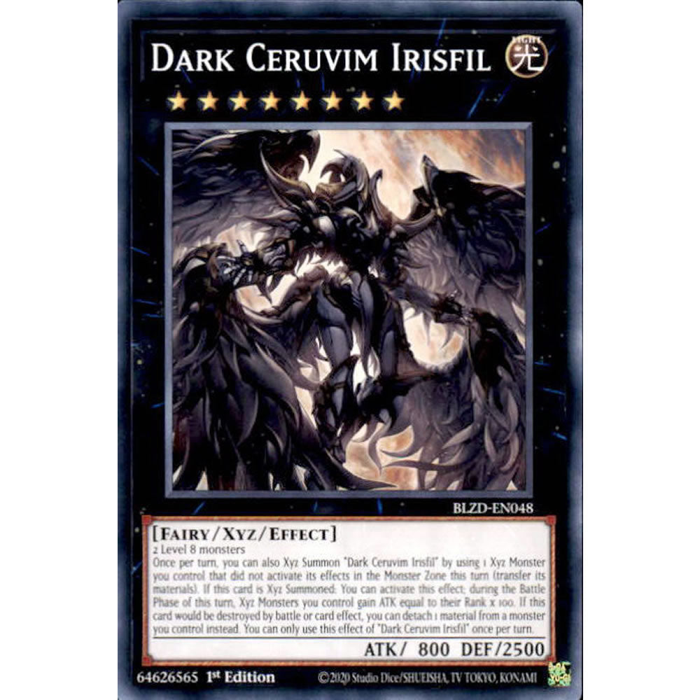 Dark Ceruvim Irisfil BLZD-EN048 Yu-Gi-Oh! Card from the Blazing Dominion Set