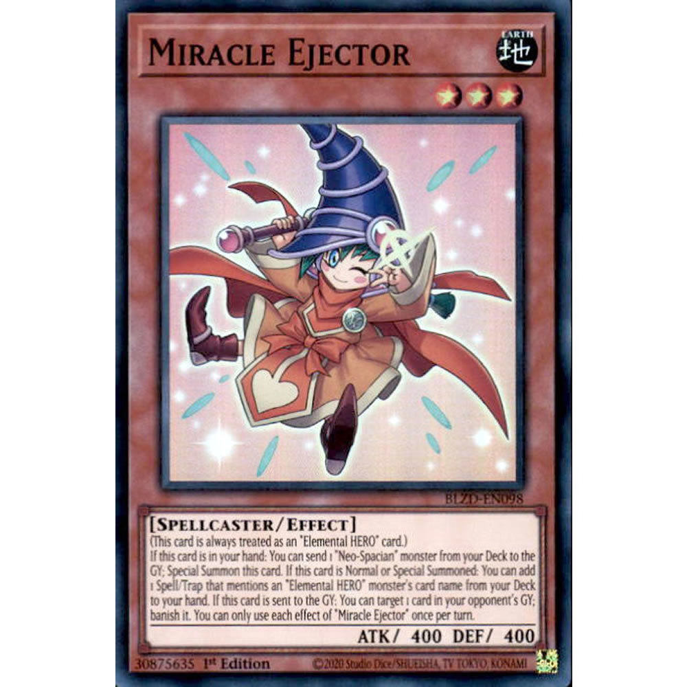 Miracle Ejector BLZD-EN098 Yu-Gi-Oh! Card from the Blazing Dominion Set
