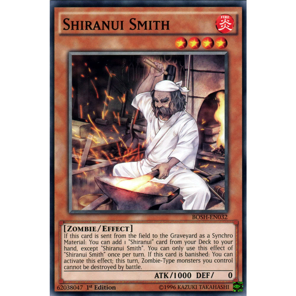 Shiranui Smith BOSH-EN032 Yu-Gi-Oh! Card from the Breakers of Shadow Set