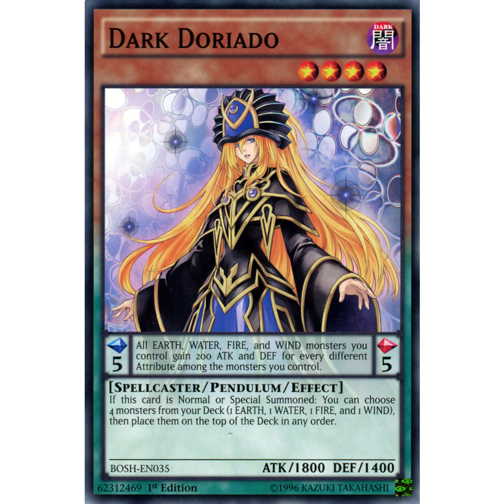 Dark Doriado BOSH-EN035 Yu-Gi-Oh! Card from the Breakers of Shadow Set
